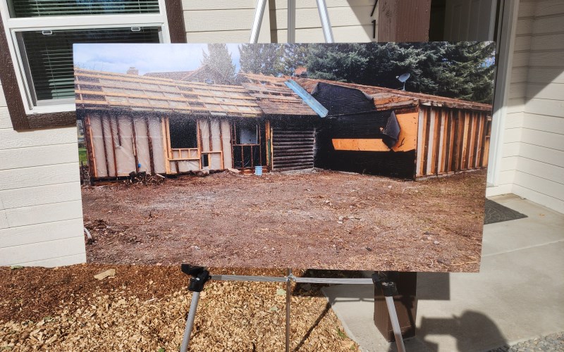 ARCH placed a photograph of what the unit looked like before the remodel.